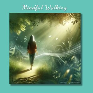Mindful Walking AI created fantasy image